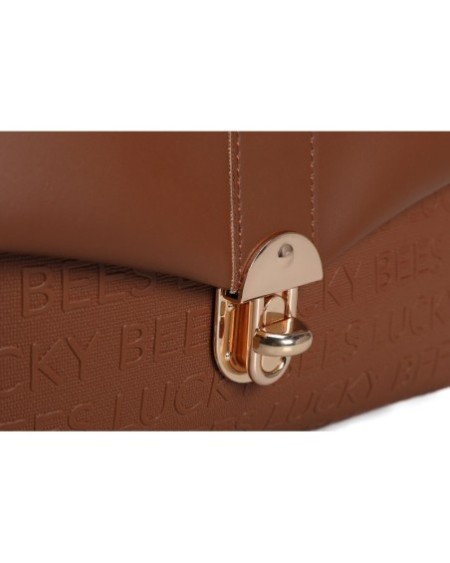 Bolso de hombro Laida Bronce 1228 Lucky Bees 671LKB1651