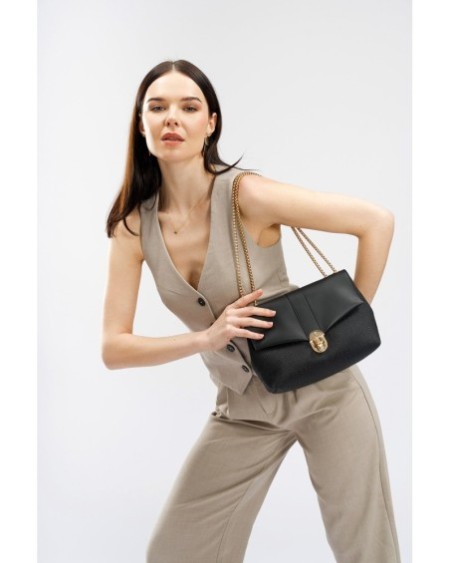 Bolso de hombro Laida Negro 1228 Lucky Bees 671LKB1652