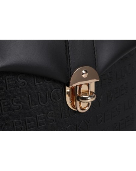 Mochila Larisa Negro 1214 Lucky Bees 671LKB1654