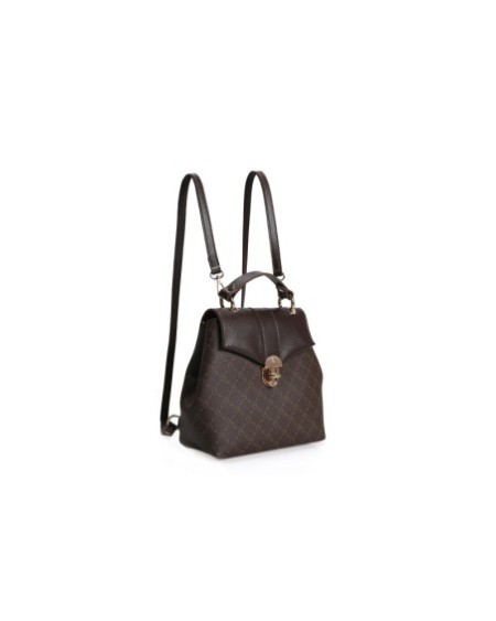 Mochila Letizia Marrón 1214 Lucky Bees 671LKB1678