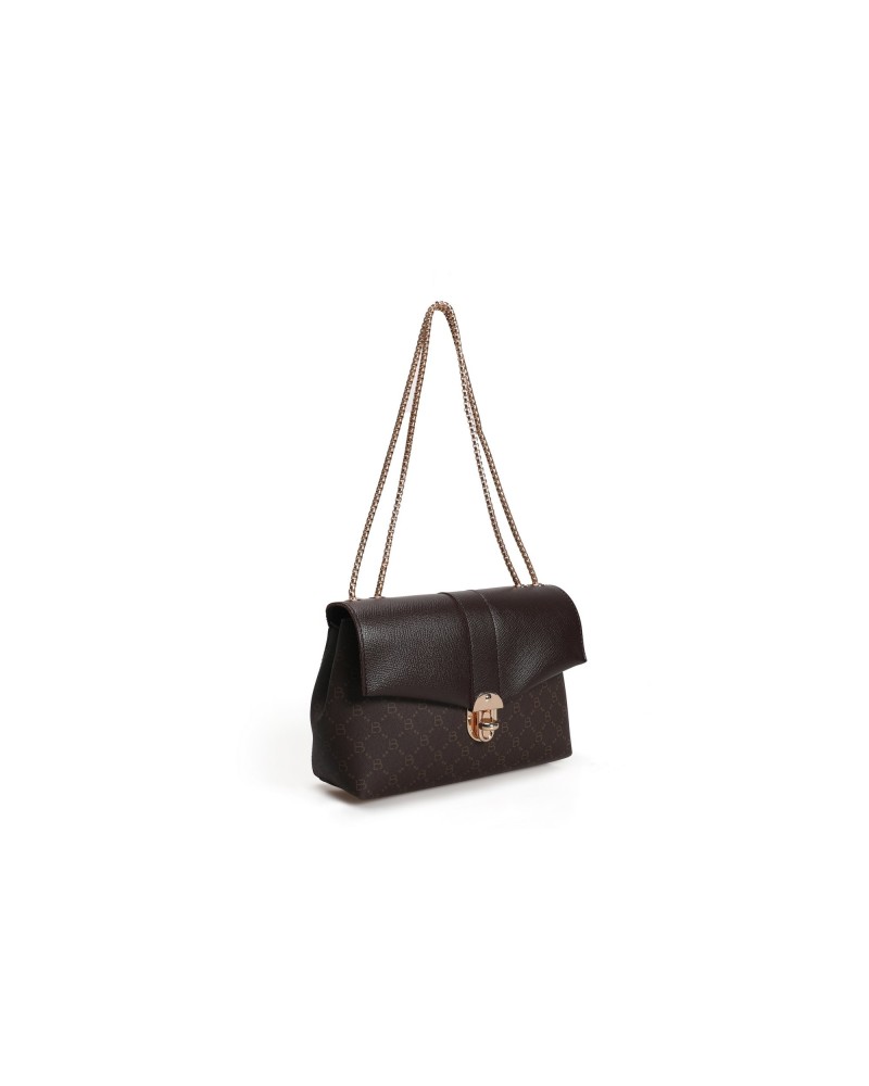 Bolso de hombro Leonisa Marrón 1228 Lucky Bees 671LKB1680