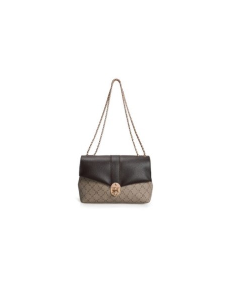 Bolso de hombro Leonisa Crema Marrón 1228 Lucky Bees 671LKB1681