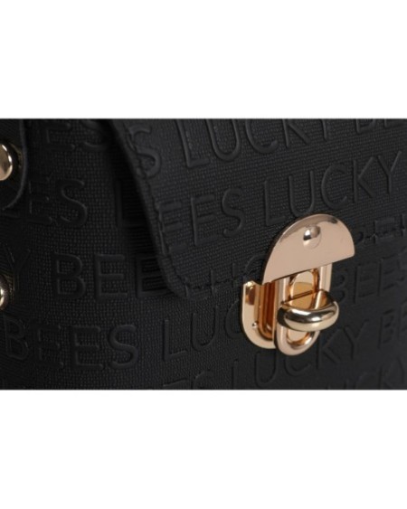 Bolso bandolera Liliana Negro 1258 Lucky Bees 671LKB1683