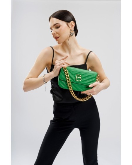 Bolso de hombro Liria Verde 1231 Lucky Bees 671LKB1685