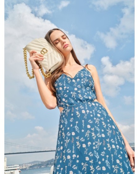 Bolso de hombro Liria Crema 1231 Lucky Bees 671LKB1690