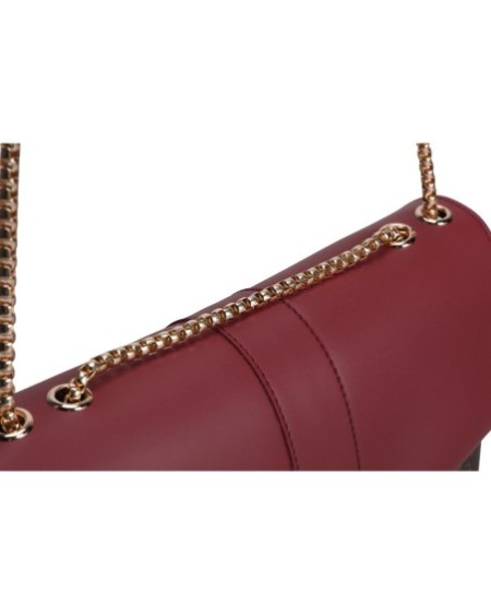 Bolso de hombro Luciana Rojo Burdeos Marrón 1228 Lucky Bees 671LKB1707