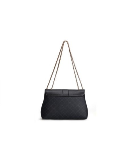 Bolso de hombro Luciana Negro 1228 Lucky Bees 671LKB1708