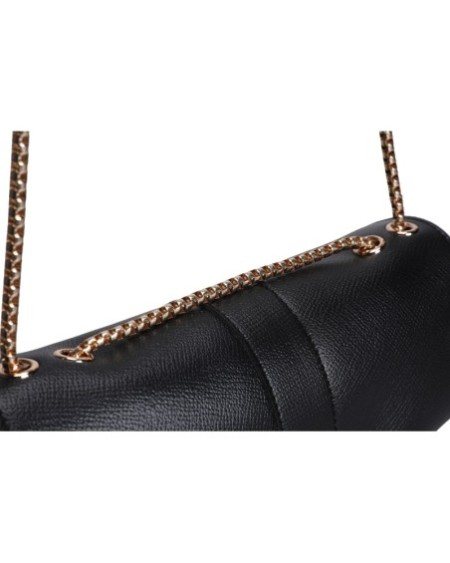 Bolso de hombro Luciana Negro 1228 Lucky Bees 671LKB1708