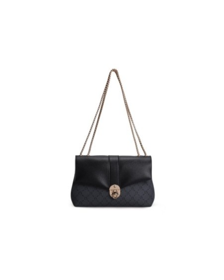 Bolso de hombro Luciana Negro Gris 1228 Lucky Bees 671LKB1709