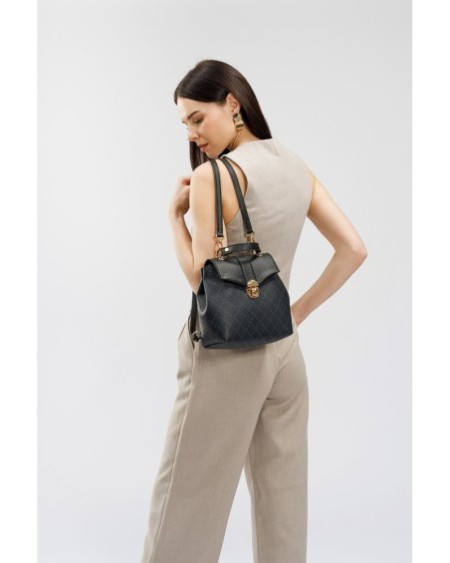 Mochila Luna Negro 1214 Lucky Bees 671LKB1710