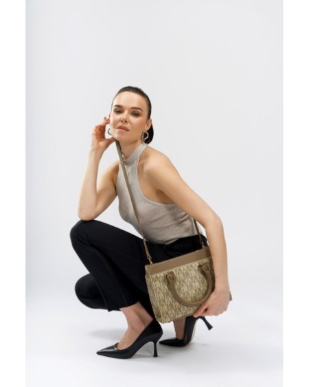 Bolso Chic Mabel Visón 1281 Lucky Bees 671LKB1714