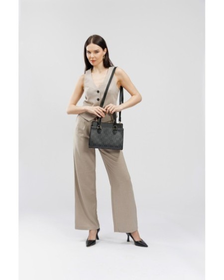 Bolso Chic Mabel Negro 1281 Lucky Bees 671LKB1715