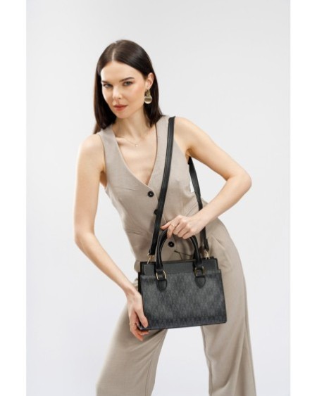 Bolso Chic Mabel Negro 1281 Lucky Bees 671LKB1715