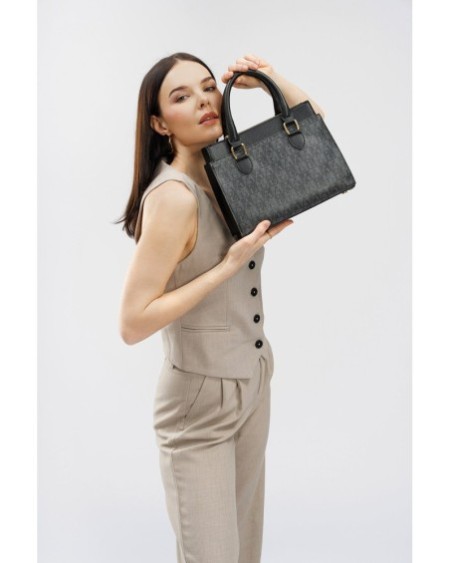 Bolso Chic Mabel Negro 1281 Lucky Bees 671LKB1715