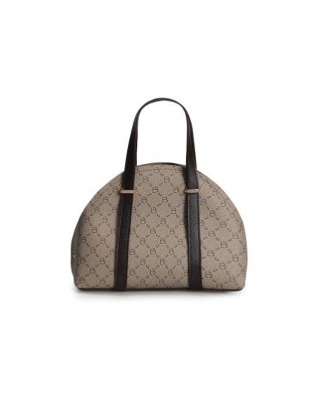 Bolso Chic Marcela Crema Marrón 1233 Lucky Bees 671LKB1716
