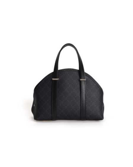 Bolso Chic Marcela Negro Gris 1233 Lucky Bees 671LKB1719