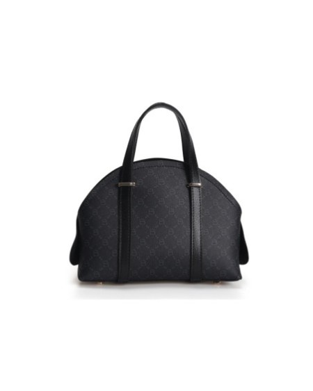 Bolso Chic Marcela Negro Gris 1233 Lucky Bees 671LKB1719