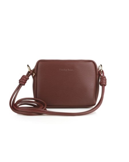 Bolso bandolera Melodía Rojo Burdeos 1269 Lucky Bees 671LKB1793