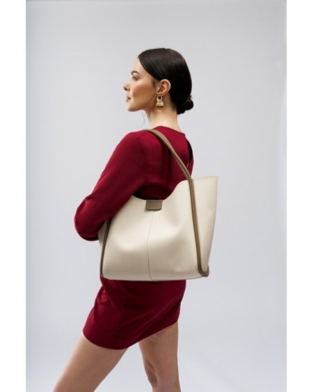Bolsa de mano Naya Crema 1264 Lucky Bees 671LKB1826