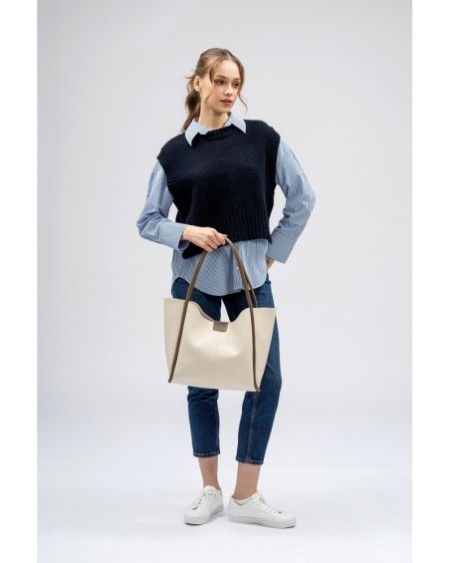 Bolsa de mano Naya Crema 1264 Lucky Bees 671LKB1826