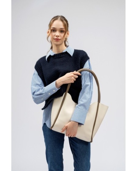 Bolsa de mano Naya Crema 1264 Lucky Bees 671LKB1826