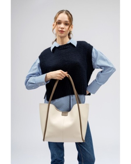 Bolsa de mano Naya Crema 1264 Lucky Bees 671LKB1826