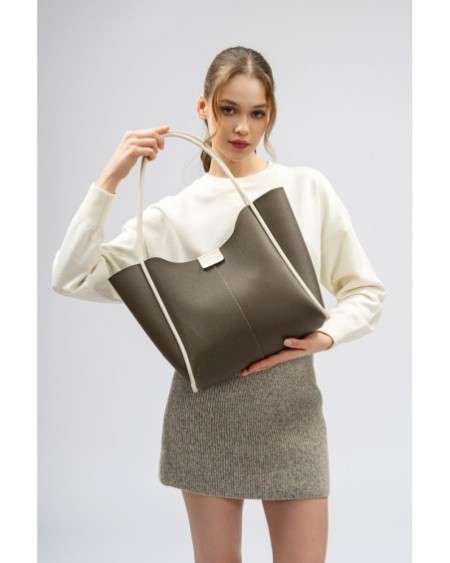 Bolsa de mano Naya Gris 1264 Lucky Bees 671LKB1829