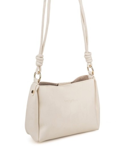 Bolso bandolera Nira Crema 1227 Lucky Bees 671LKB1847
