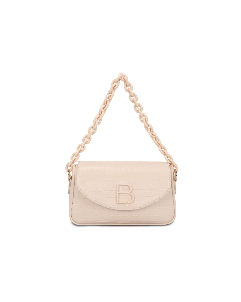 Bolso de hombro Amara Crema 240 Lucky Bees 671LKB1336