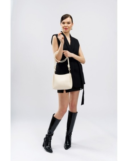 Bolso bandolera Nira Crema 1227 Lucky Bees 671LKB1852