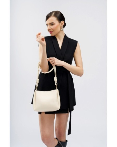Bolso bandolera Nira Crema 1227 Lucky Bees 671LKB1852