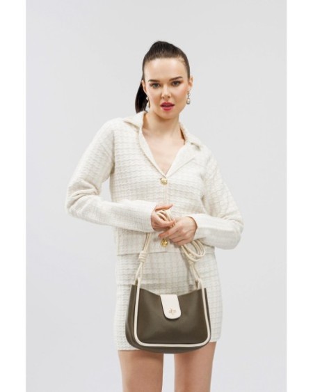 Bolso bandolera Olimpia Gris 1261 Lucky Bees 671LKB1858