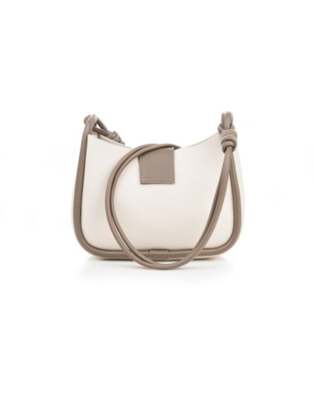 Bolso bandolera Olimpia Crema Visón 1261 Lucky Bees 671LKB1859