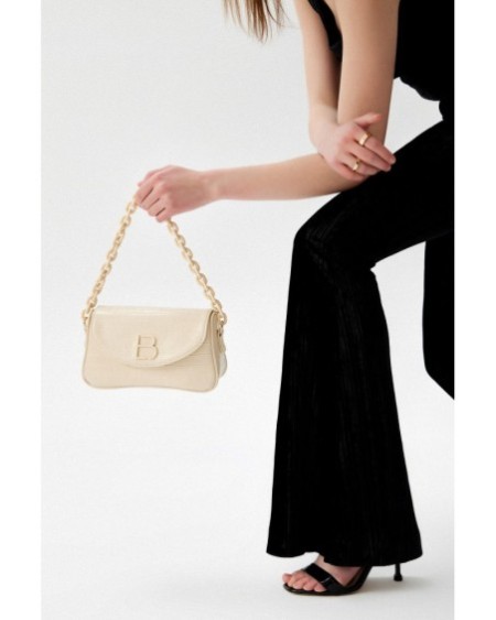 Bolso de hombro Amara Crema 240 Lucky Bees 671LKB1336