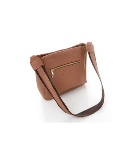 Bolso de hombro Penélope Bronce 1265 Lucky Bees 671LKB1887