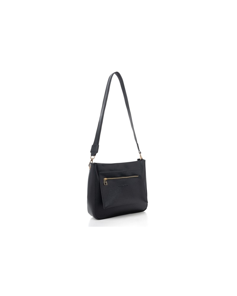 Bolso de hombro Penélope Negro 1265 Lucky Bees 671LKB1890