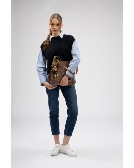 Bolsa de mano Rosalba Visón 352 Lucky Bees 671LKB1895