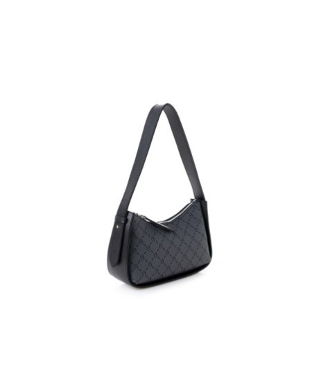 Bolso de hombro Sabina Gris Negro 1296 Lucky Bees 671LKB1903