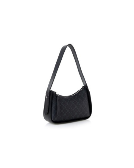 Bolso de hombro Sabina Negro Gris 1296 Lucky Bees 671LKB1905