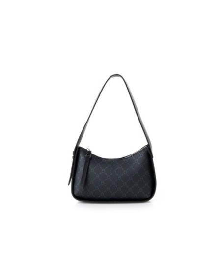 Bolso de hombro Sabina Negro Gris 1296 Lucky Bees 671LKB1905