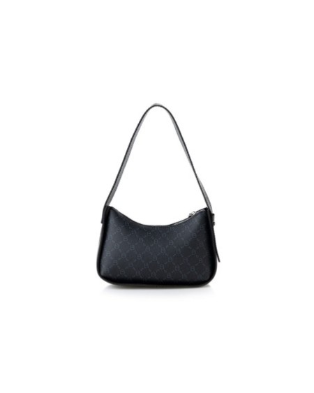 Bolso de hombro Sabina Negro Gris 1296 Lucky Bees 671LKB1905