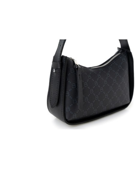 Bolso de hombro Sabina Negro Gris 1296 Lucky Bees 671LKB1905