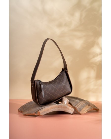 Bolso de hombro Sabina Marrón 1296 Lucky Bees 671LKB1906