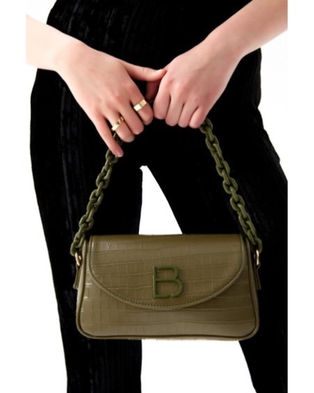 Bolso de hombro Amara Verde 240 Lucky Bees 671LKB1338