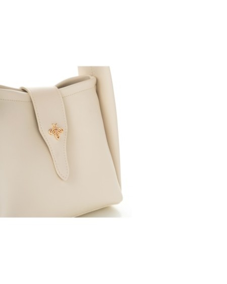 Bolso Chic Saira Crema 1255 Lucky Bees 671LKB1912