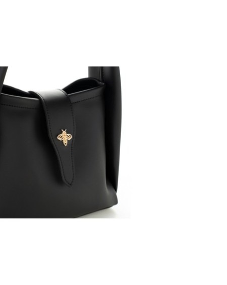 Bolso Chic Saira Negro 1255 Lucky Bees 671LKB1914