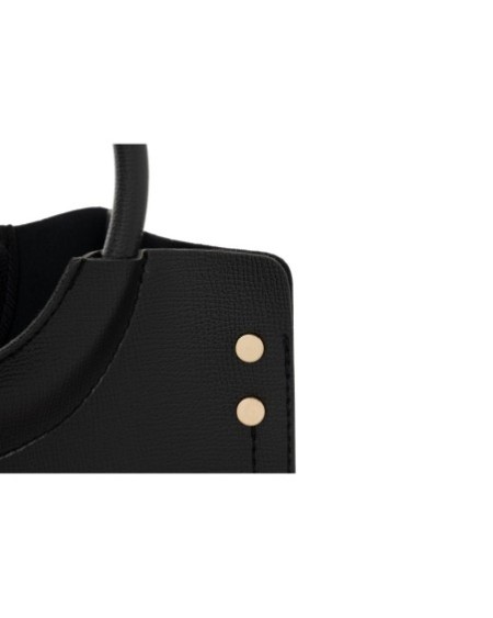 Bolso Chic Samira Negro 1229 Lucky Bees 671LKB1916