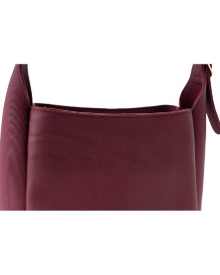 Bolso de hombro Zoya Rojo Burdeos 1297 Lucky Bees 671LKB1951