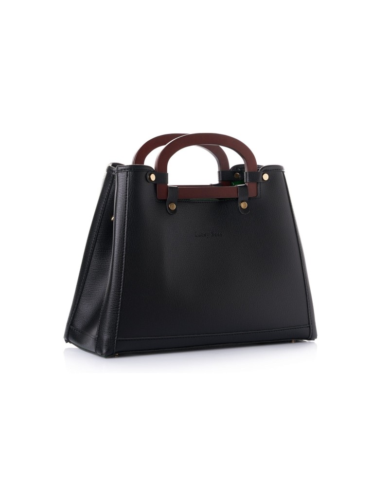 Bolso Chic Linda Negro 1289 Lucky Bees 671LKB1957