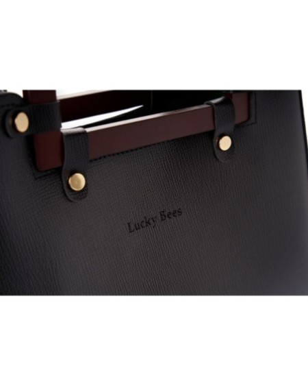 Bolso Chic Linda Negro 1289 Lucky Bees 671LKB1957